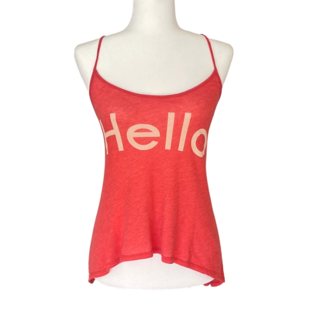 Wildfox Hello Super Soft Tank